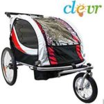 Clevr 2-in-1 Foldable 2-Seater Baby Stroller Jogger